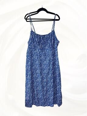Amazon Essentials Women's Blue Dress